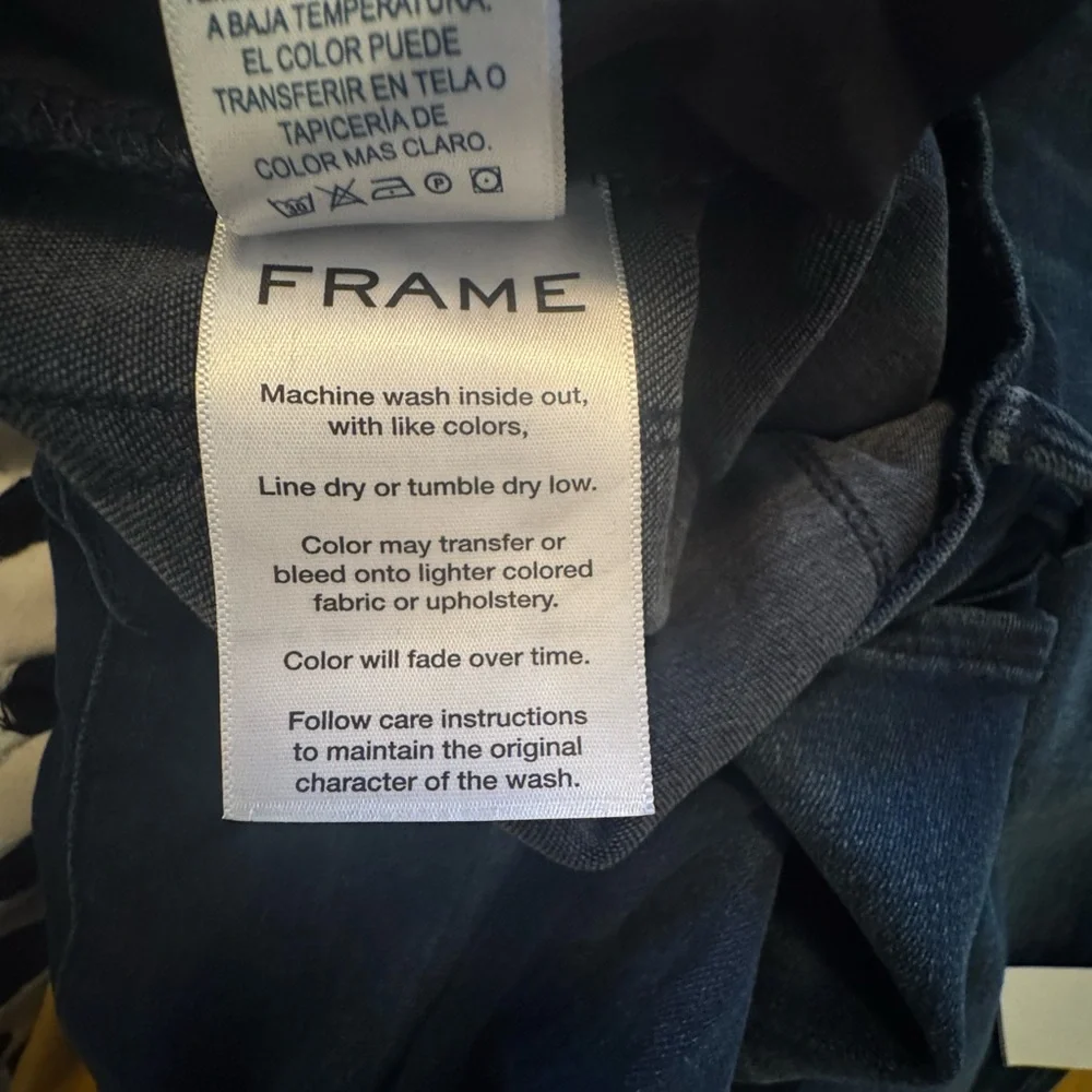 Frame Denim Midnight Le Skinny de Jeanne Skinny - Picture 10 of 15